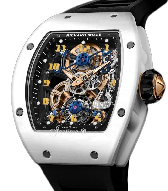 Richard Mille Manual Winding Tourbillon White Quartz TPT RM 17-02