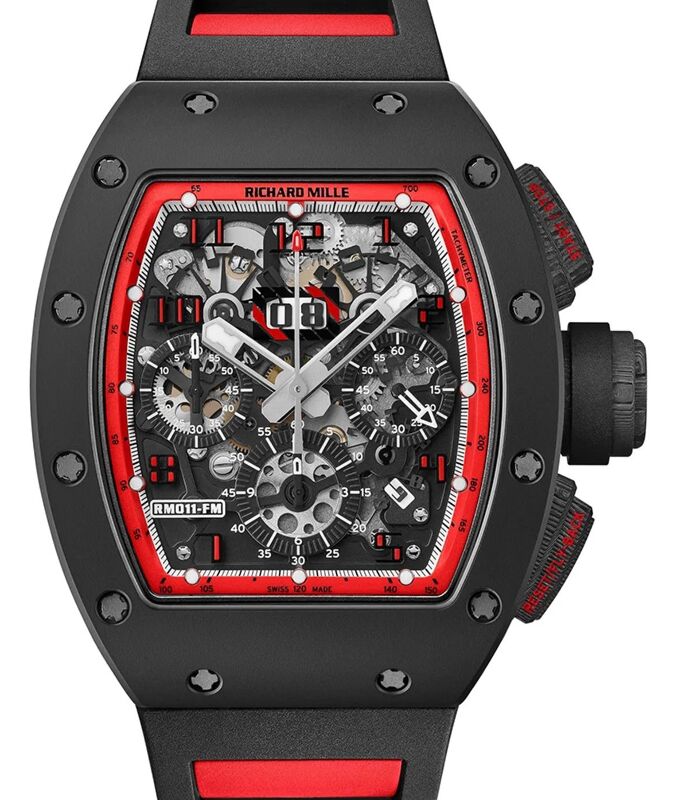 Richard Mille Flyback Chronograph "Midnight Fire" Carbon RM 011