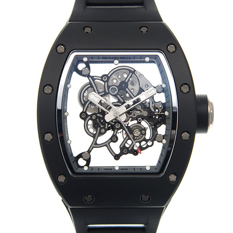 Richard Mille Manual Winding Bubba Watson Black White Drive RM 055