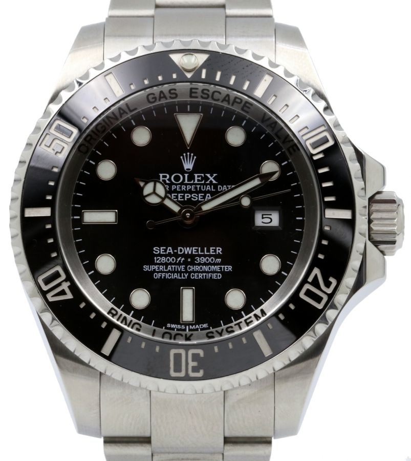 Rolex Deepsea 116660 44mm Black Stainless Steel Sea Dweller Ceramic - PRE-OWNED