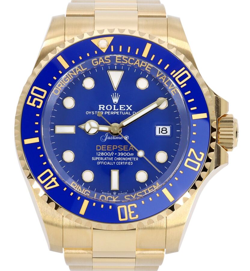 Rolex Deepsea Yellow Gold Blue Dial 136668LB - PRE OWNED