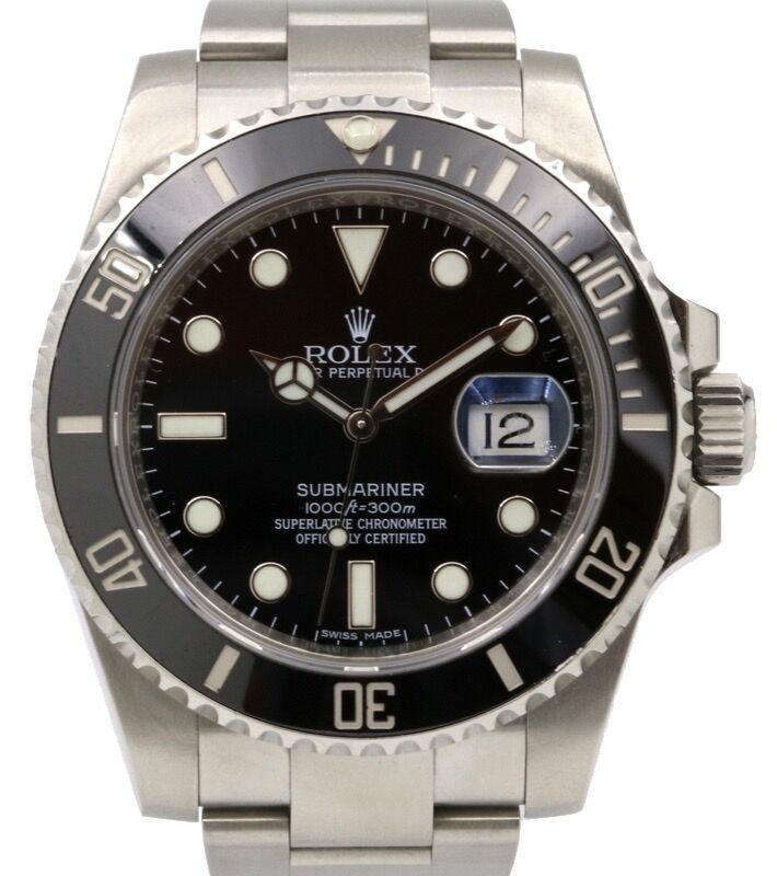 Rolex Submariner Date Stainless Steel 40mm Black Dial 116610LN - PRE-OWNED