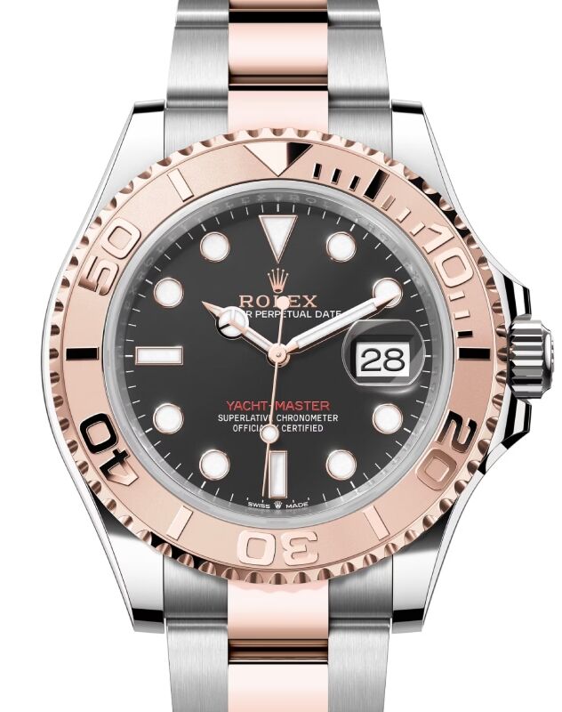 Rolex Yacht-Master 40 Rose Gold/Stainless Steel Black Dial Oyster Bracelet 126621 - BRAND NEW