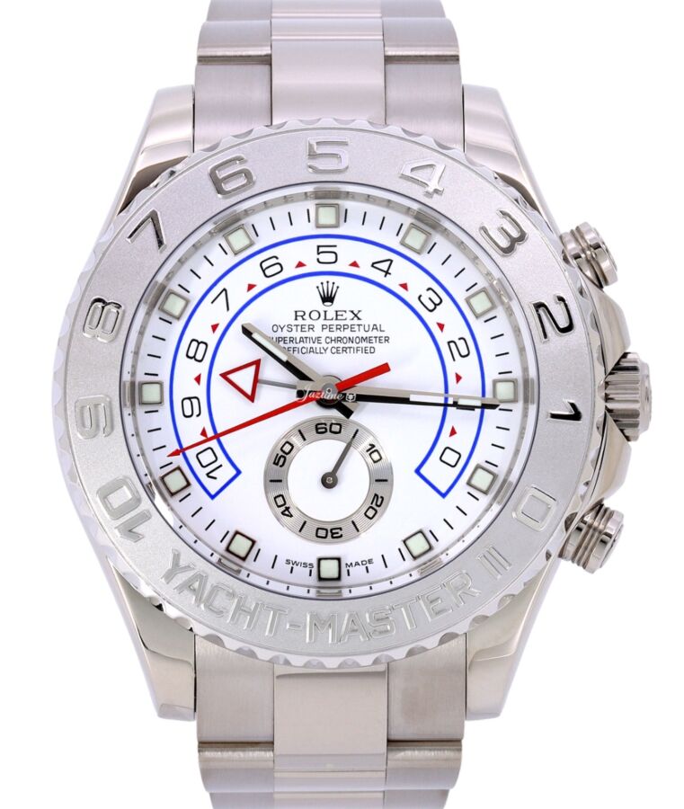 Rolex Yacht-Master II Regatta 44mm White Gold 18k Platinum Bezel 116689 - PRE-OWNED