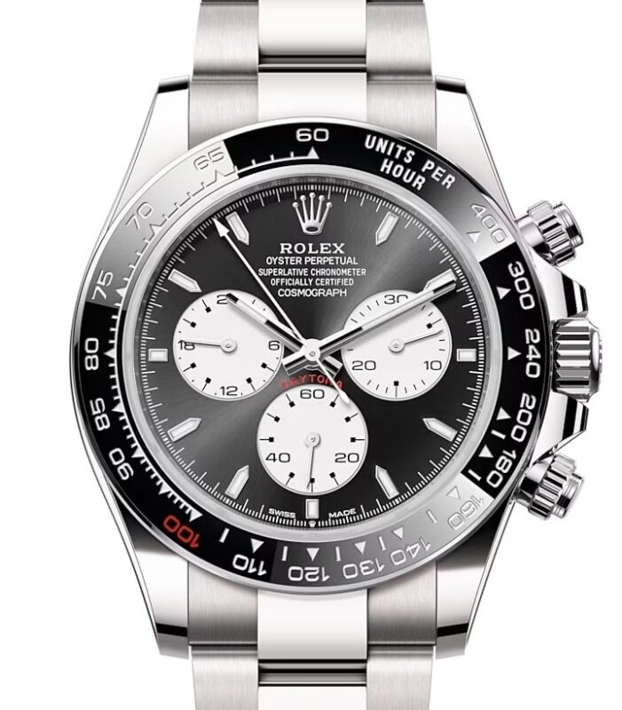 Rolex Daytona Le Mans "100th Year" White Gold Black Ceramic Bezel & Dial CUSTOM 126509 (126529LN)