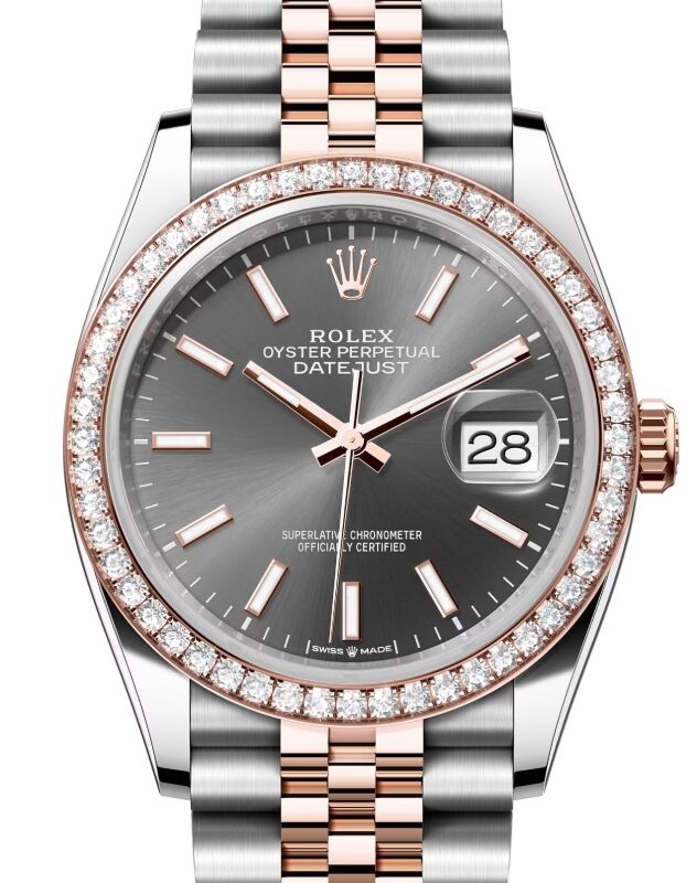 Rhodium datejust 36 2025