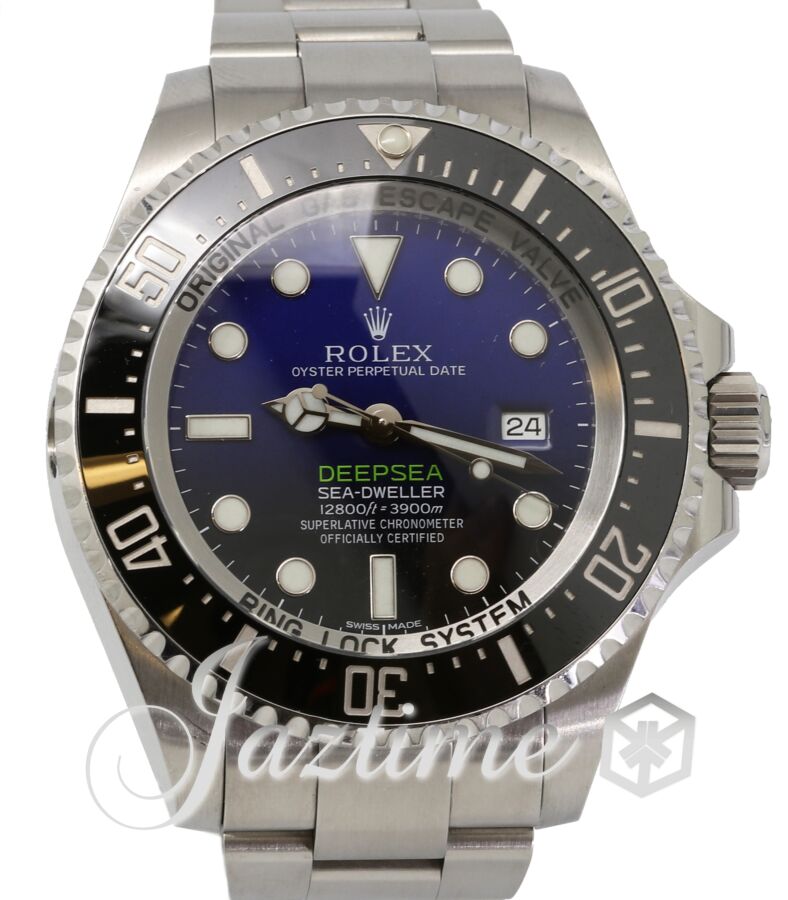 Rolex Deepsea D-Blue "James Cameron" Steel 44mm Black Ceramic Bezel 116660 - PRE-OWNED