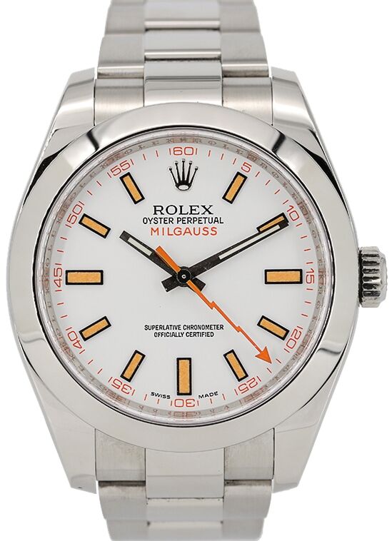 Milgauss bezel top