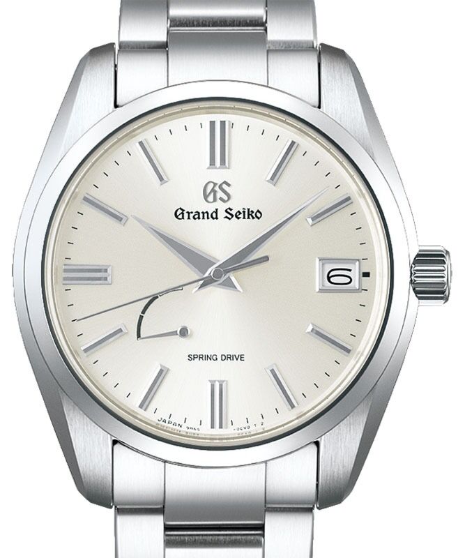 Grand Seiko Heritage Spring Drive Archetypal Steel Silken Sunray Silver Dial SBGA437- BRAND NEW