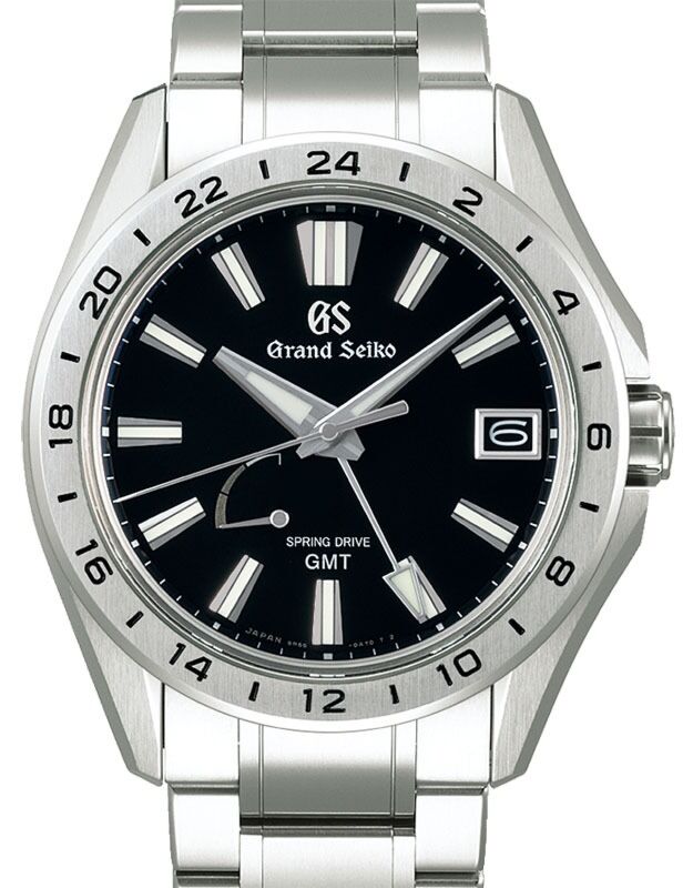 Grand Seiko Evolution 9 Spring Drive GMT Titanium Black Dial SBGE283 - BRAND NEW