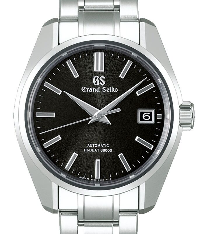 Grand Seiko Heritage Hi-Beat 36000  Steel Black Dial SBGH301 - BRAND NEW