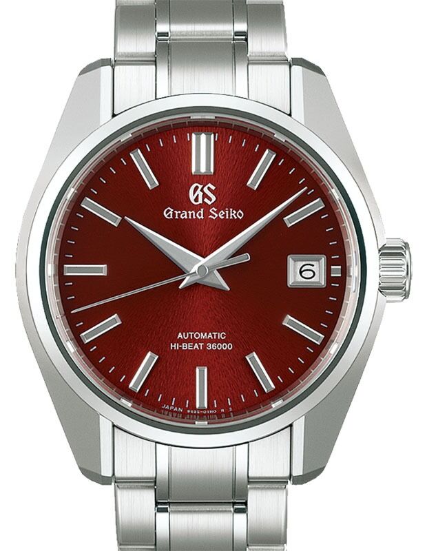 Grand Seiko Heritage Mechanical Hi-Beat 36000 Steel Red Dial SBGH345 - BRAND NEW