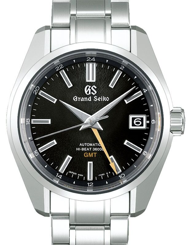Grand Seiko Heritage Hi-Beat 36000 GMT Steel Black Dial SBGJ265 - BRAND NEW