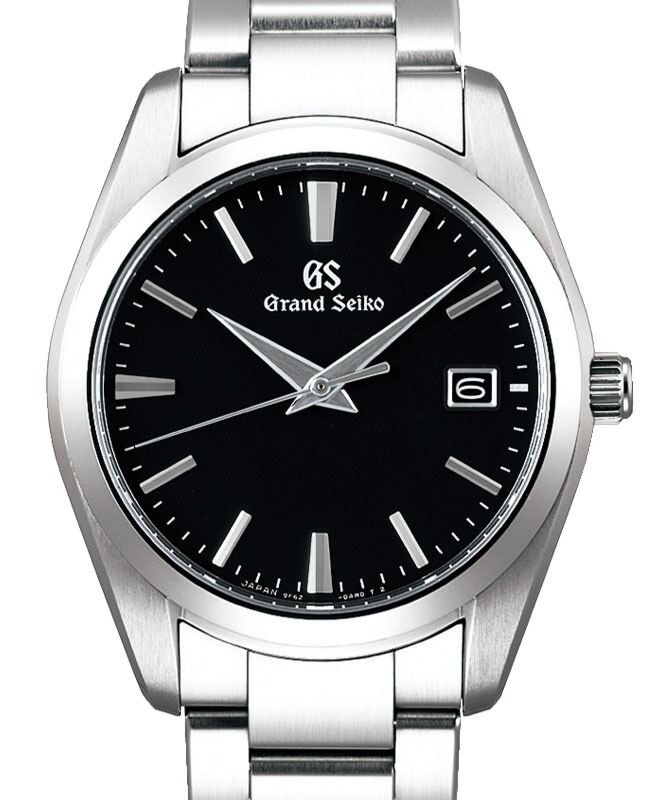 Grand Seiko Heritage 9F Quartz 37mm Steel Black Dial SBGX261 - BRAND NEW