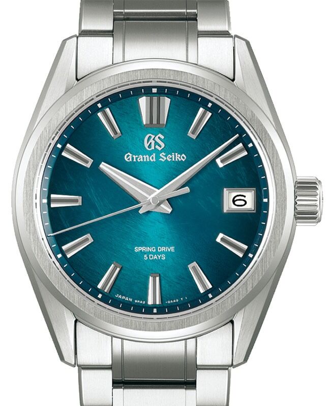 Grand Seiko Evolution 9 Spring Drive Atera Valley Titanium Blue Dial SLGA025 - BRAND NEW