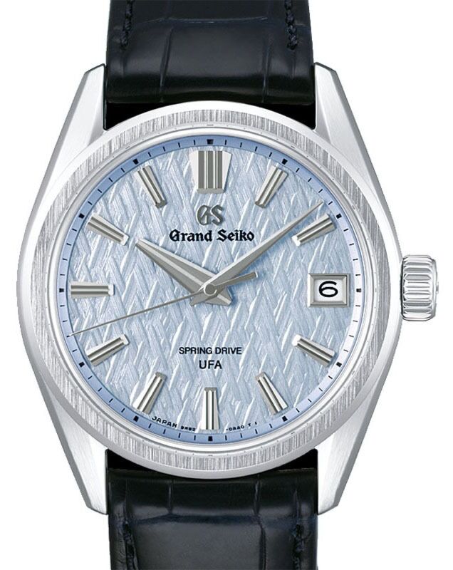 Grand Seiko Evolution 9 Spring Drive U.F.A. Platinum Blue Dial SLGB001 - BRAND NEW