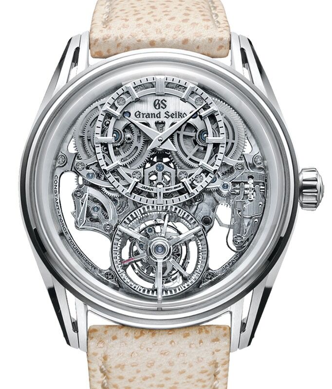 Grand Seiko Masterpiece Kodo Constant-force Tourbillon Titanium/Platinum SLGT005 - BRAND NEW