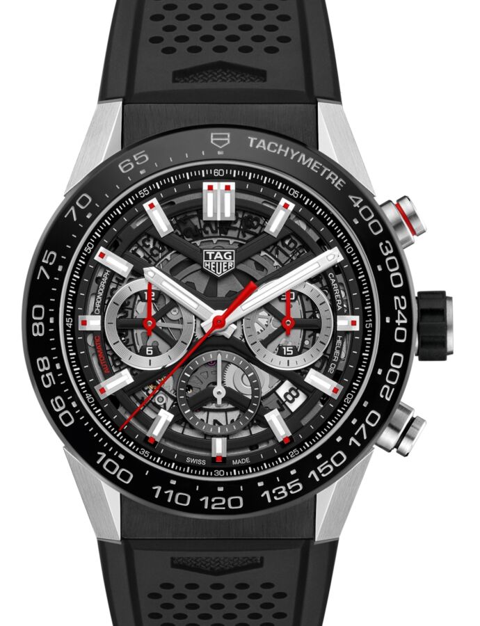 Tag heuer silicone strap hotsell