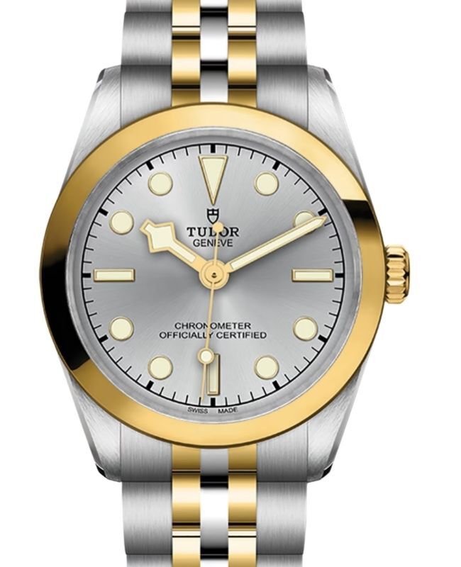 Tudor Black Bay One 31mm S&G Steel Yellow Gold Bracelet Silver Dial M79603-0002 - BRAND NEW
