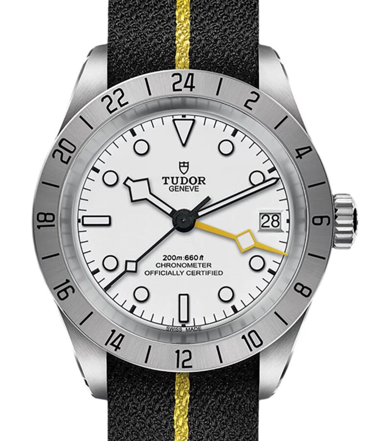 Tudor Black Bay PRO Steel White Dial Fabric Strap 39mm M79470-0005