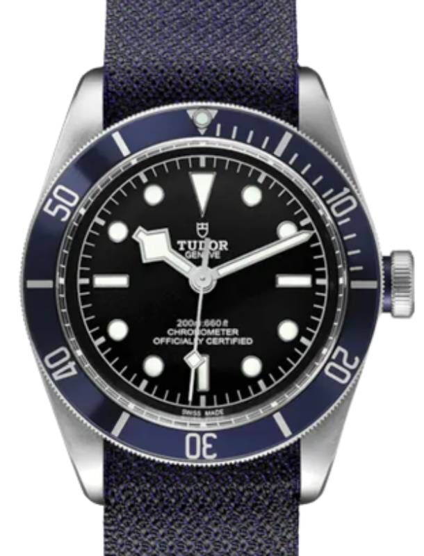 Tudor Black Bay Steel 41mm Black Dial Fabric Strap M79230B-0006