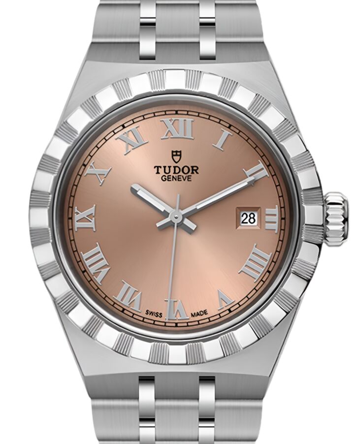 Tudor Royal Steel 28mm Salmon Dial M28300-0008 - BRAND NEW
