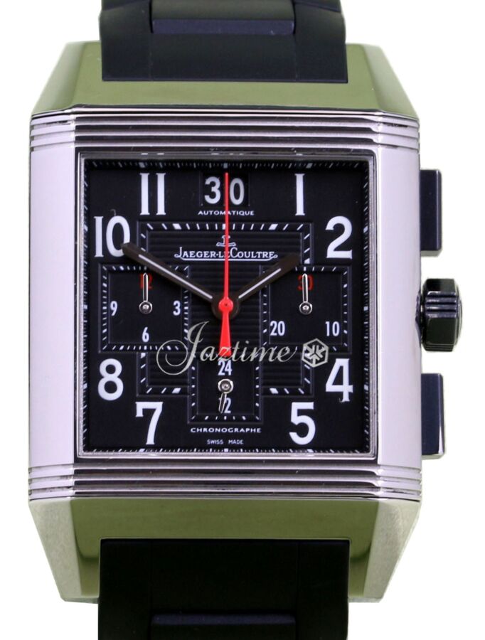 Jaeger LeCoultre Reverso Squadra Chronograph GMT 230.8.45 Black