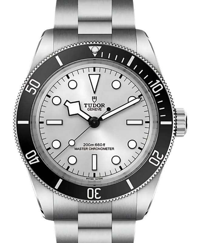 Tudor Black Bay 68 Steel Silver Dial 43mm Bracelet M7943A1A0NU-0002- BRAND NEW