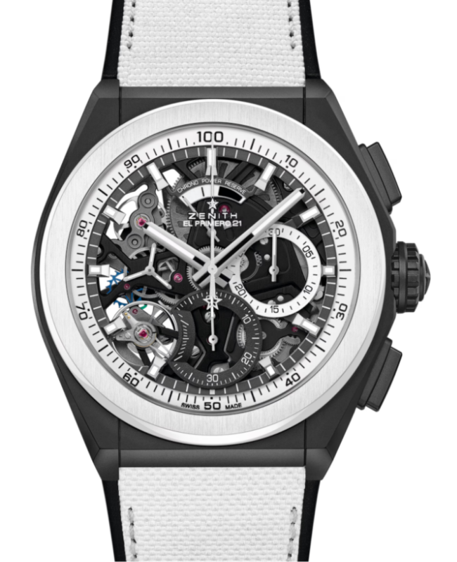 Zenith Defy 21 El Primo Chronograph Ceramic Openworked Dial 49.9007.9004/11.R923 - BRAND NEW