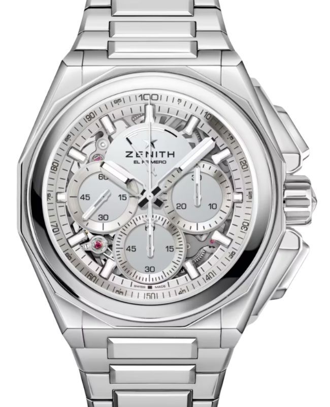 Zenith Defy Extreme Mirror Chronograph Steel Silver Dial 03.9102.9004/90.I001- BRAND NEW