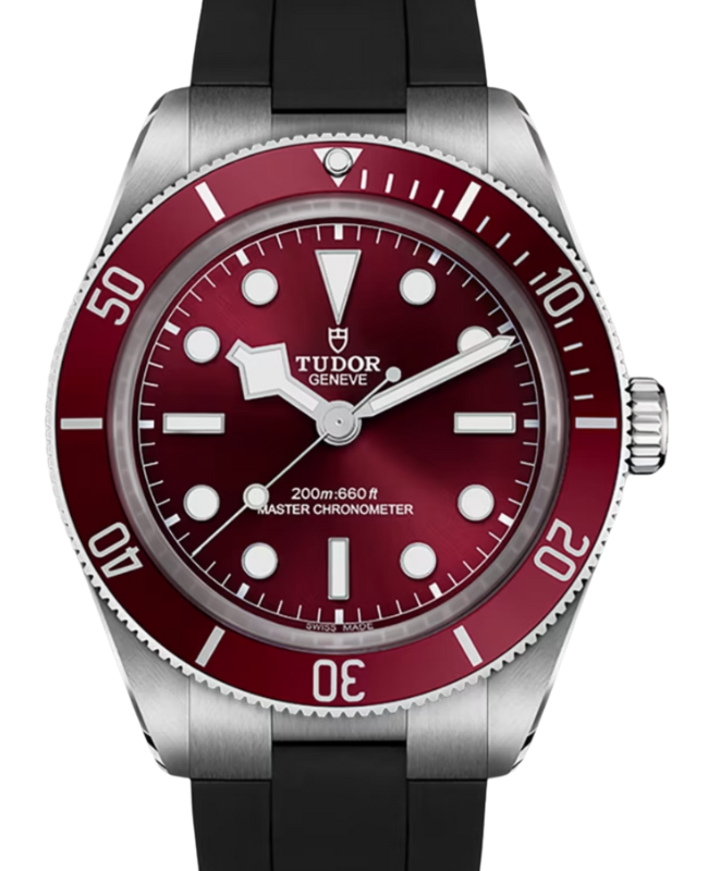 Tudor Black Bay 58 Steel 39mm Burgundy Dial Rubber Strap M7939A1A0RU-0003 - BRAND NEW