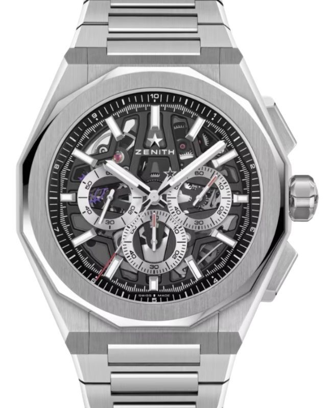 Zenith Defy Skyline Chronograph Skeleton Steel Black Dial 03.9500.3600/78.I001 - BRAND NEW