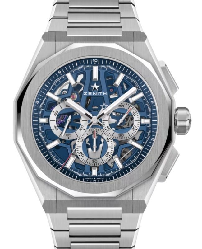 Zenith Defy Skyline Chronograph Skeleton Steel Blue Dial 03.9500.3600/79.I001 - BRAND NEW