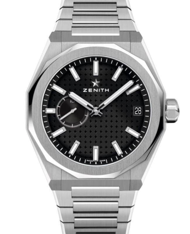 Zenith Defy Skyline Steel 41 Black-Toned Matte-Patterned Dial 03.9300.3620/21.I001 - BRAND NEW