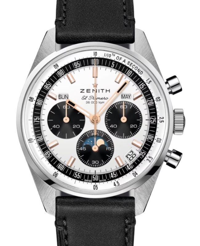 Zenith Chronomaster Original Triple Calendar Steel 38mm Silver Dial 03.3400.3610/38.C911 - BRAND NEW