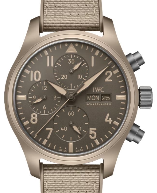 IWC Pilot's Watch Chronograph TOP GUN Mojave Desert 41.9mm Brown Dial IW389402 - BRAND NEW