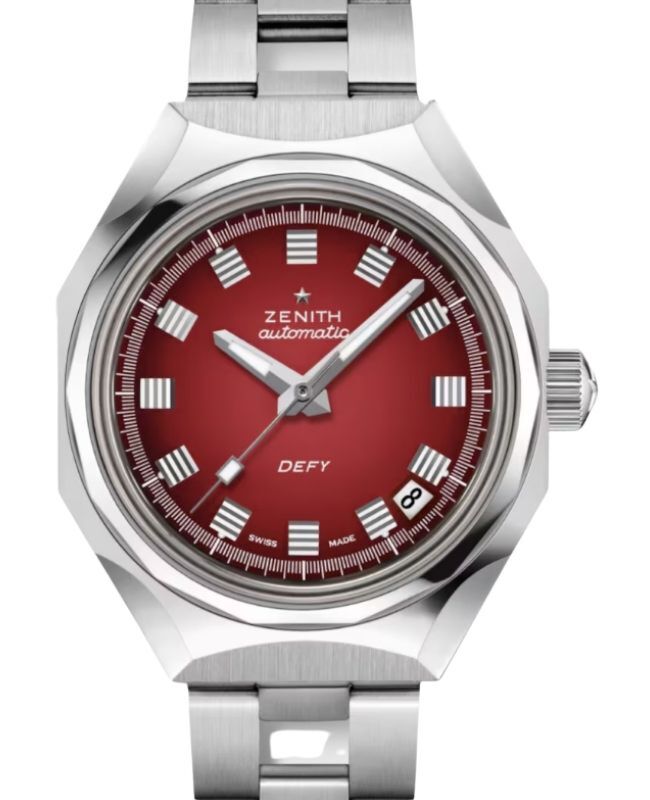 Zenith Defy Revival A3691 Steel Red Dial 03.A3642.670/3691.M3642 - BRAND NEW