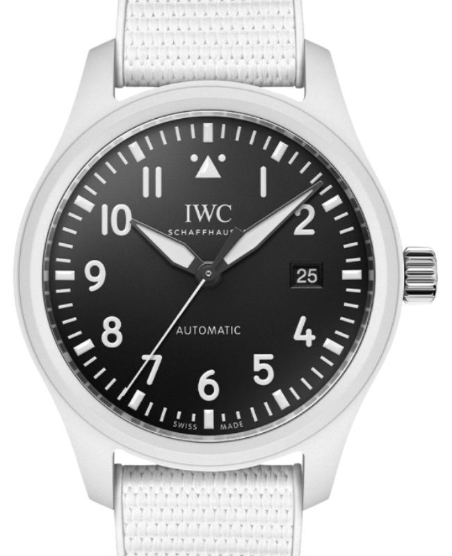 IWC Pilot's Watch Automatic TOP GUN Lake Tahoe Ceramic 41mm Black Dial IW328104 - BRAND NEW