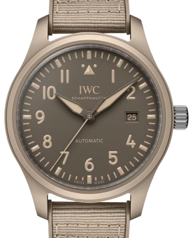 IWC Pilot's Watch Automatic TOP GUN Mojave Desert Ceramic 41mm Brown Dial IW328106 - BRAND NEW