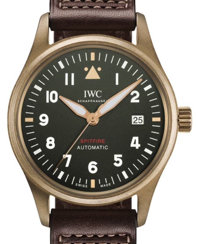 IWC Pilot’s Watch Automatic Spitfire Bronze 39mm Green Dial IW326806 - BRAND NEW