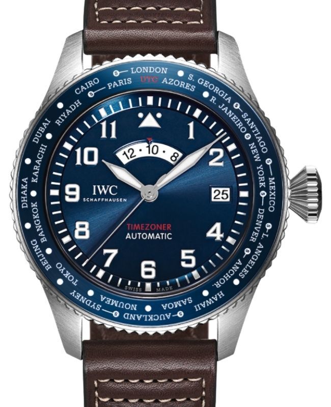 IWC Pilot’s Watch Timezoner Edition “Le Petit Prince” Steel 46mm Blue Dial IW395503 - BRAND NEW