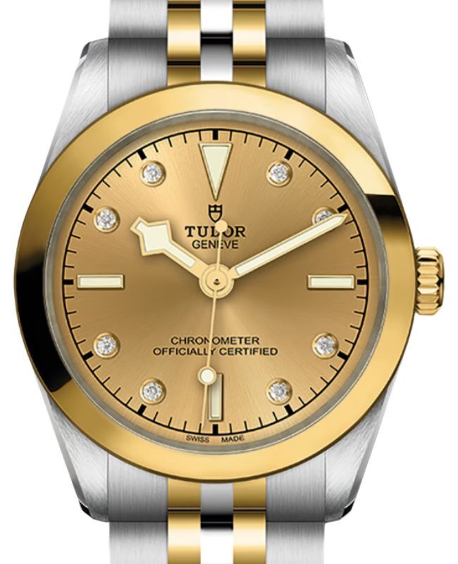 Tudor Black Bay One 31mm S&G Steel Champagne Diamonds Dial M79603-0008 - BRAND NEW