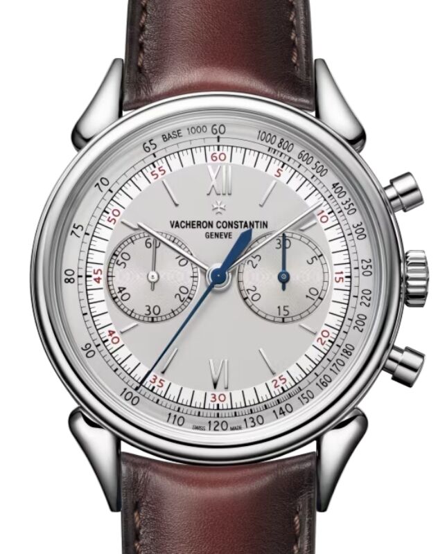 Vacheron Constantin Historiques Cornes De Vache 1955 Steel 38.5mm Silver Dial 5000H/000A-B582 - BRAND NEW