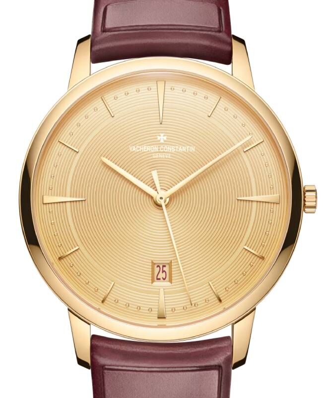 Vacheron Constantin Patrimony Selfwinding 40mm Yellow Gold Circular Pattern Dial 85180/000J-H069 - BRAND NEW