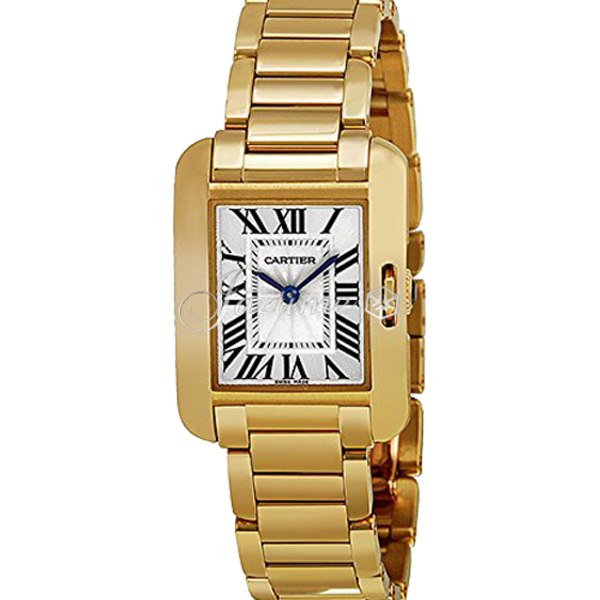 CARTIER W5310014 TANK ANGLAISE 18K YELLOW GOLD BRAND NEW