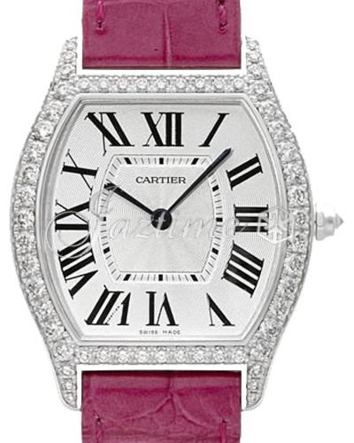 CARTIER WA501009 TORTUE 18K WHITE GOLD, DIAMONDS BRAND NEW