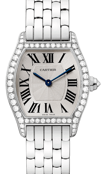 CARTIER WA501011 TORTUE 18K WHITE GOLD, DIAMONDS BRAND NEW