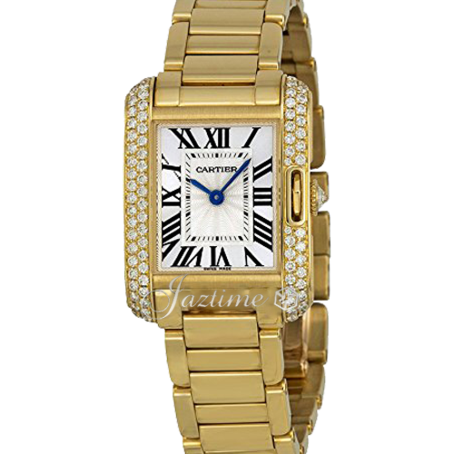 CARTIER WT100005 TANK ANGLAISE 18K YELLOW GOLD, DIAMONDS BRAND NEW