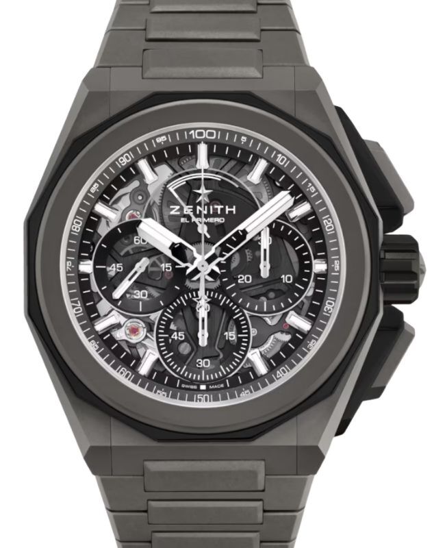 Zenith Defy Extreme 21 Chronograph Titanium Black Skeleton Dial 97.9100.9004/02.I001 - BRAND NEW