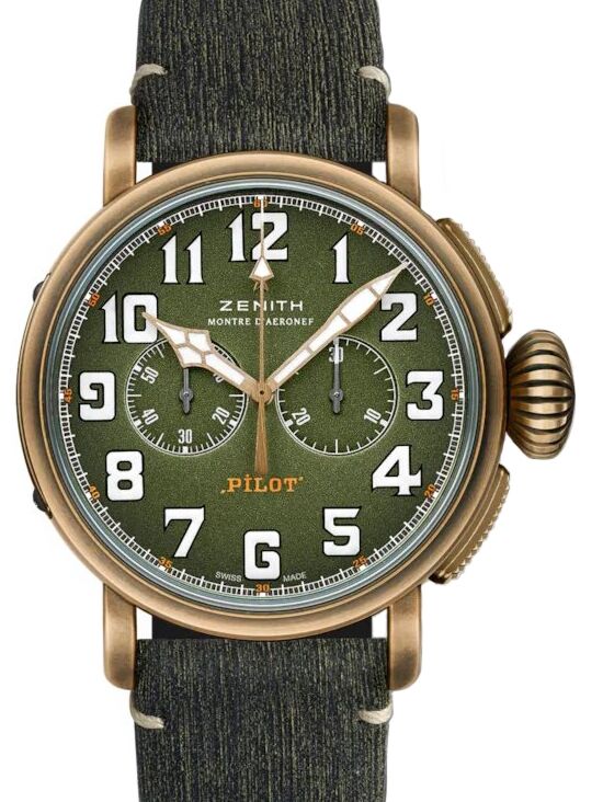 Zenith bronze watch on sale
